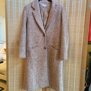 Roolee Pink Tweed Coat